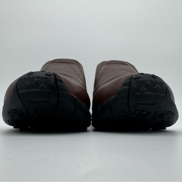 Merrell Jungle Moc Brown Leather Slip On Size 11 W - Picture 2 of 11